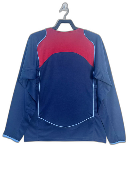 Camiseta de visitante del Atlético de Madrid 04/05 II - Versión retro de manga larga