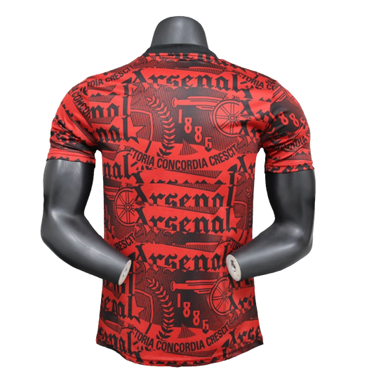 Camiseta de entrenamiento del Arsenal 25/26 - Rojo oscuro - Versión de jugador