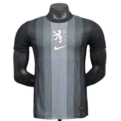 Camiseta de portero de Países Bajos 25/26 - Negra - Versión de jugador