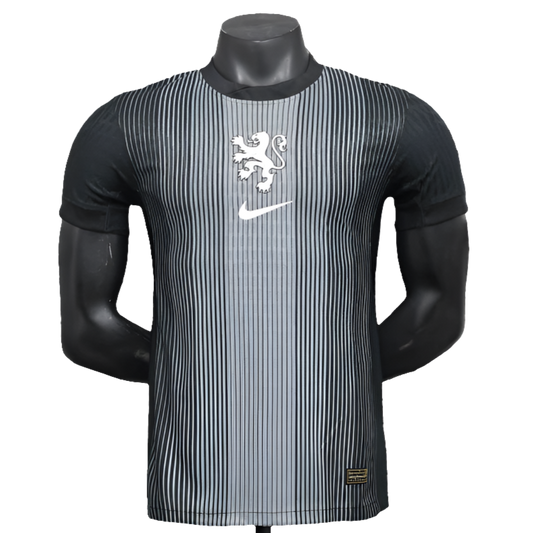 Camiseta de portero de Países Bajos 25/26 - Negra - Versión de jugador