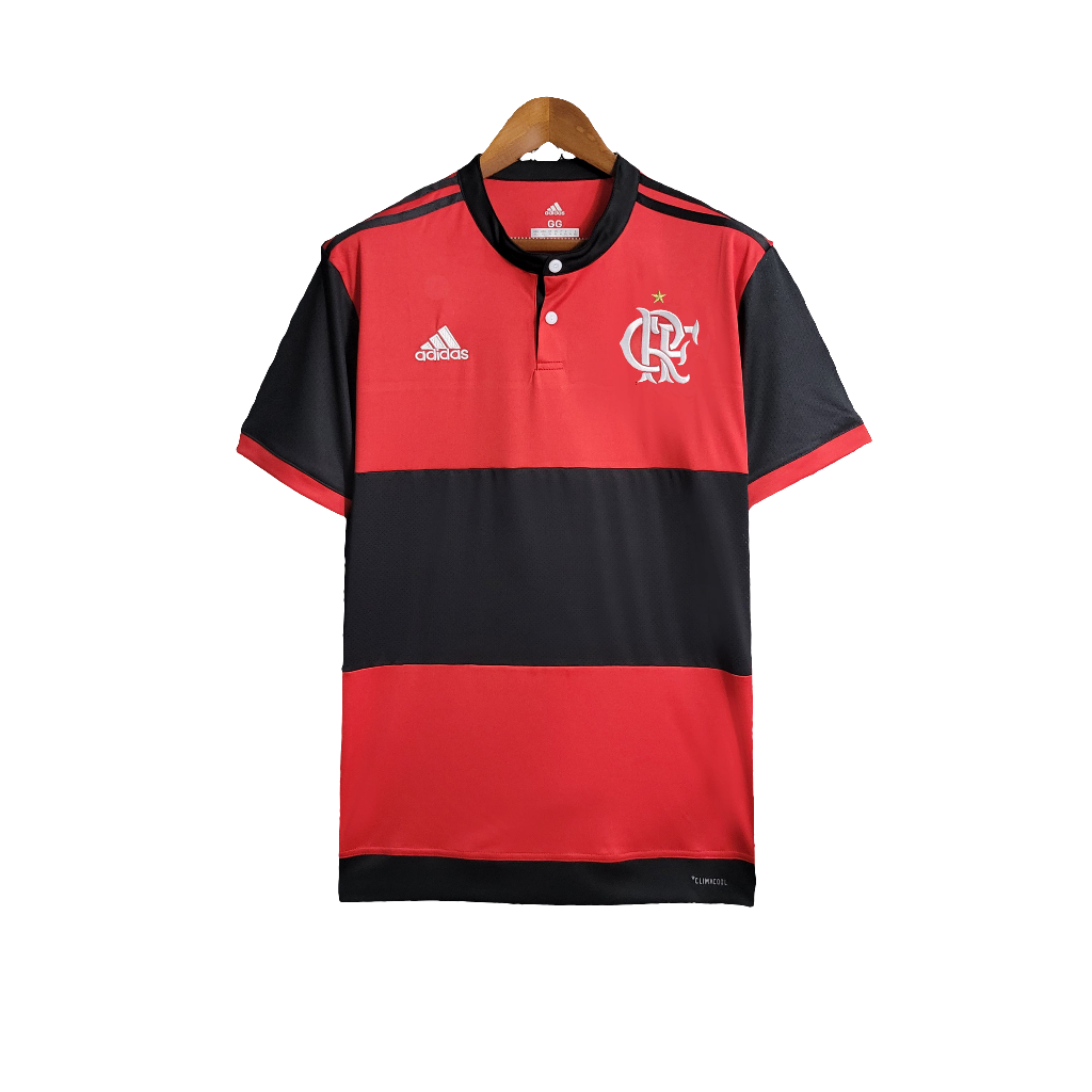 Camiseta Flamengo 17/18 Local - Versión Retro