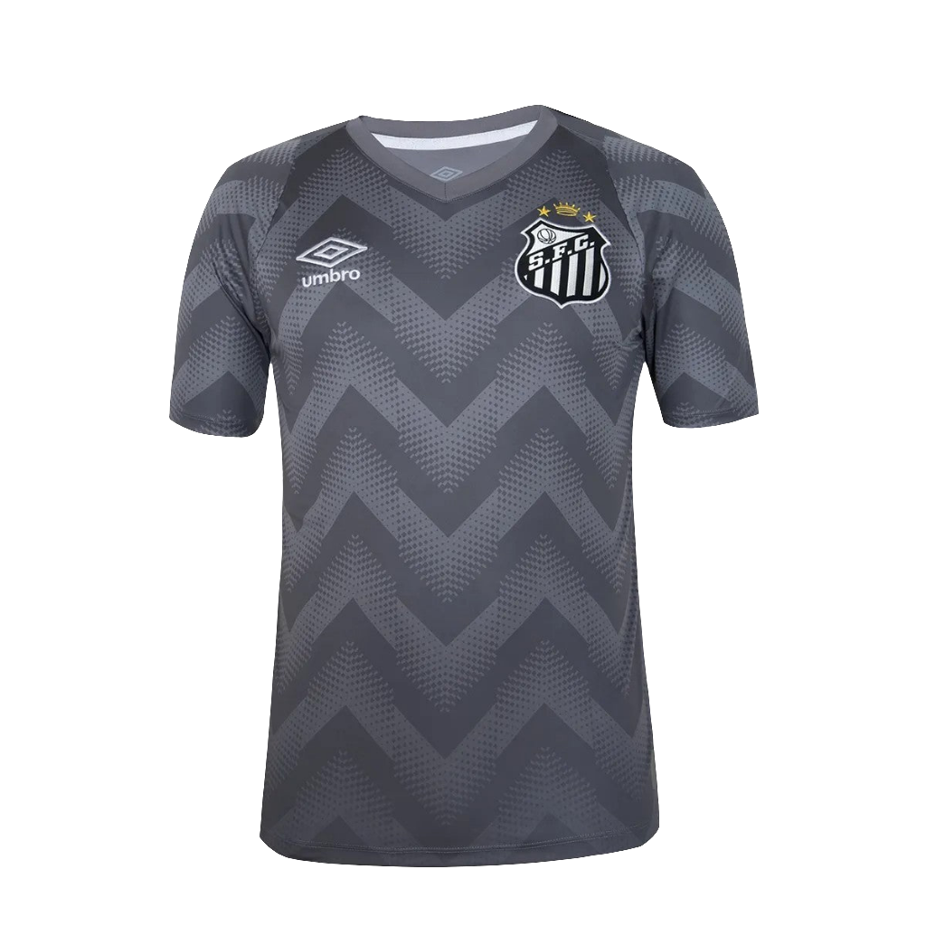 Camiseta de portero del Santos 24/25 - Gris - Versión para aficionados
