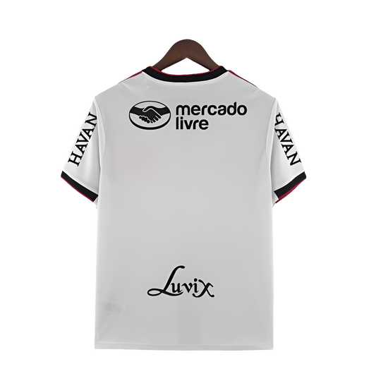 Camiseta visitante del Flamengo 22/23 II - Todos los patrocinadores - Versión para aficionados