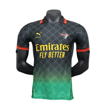 Camiseta conmemorativa del AC Milan 25/26 - Negra - Versión de jugador