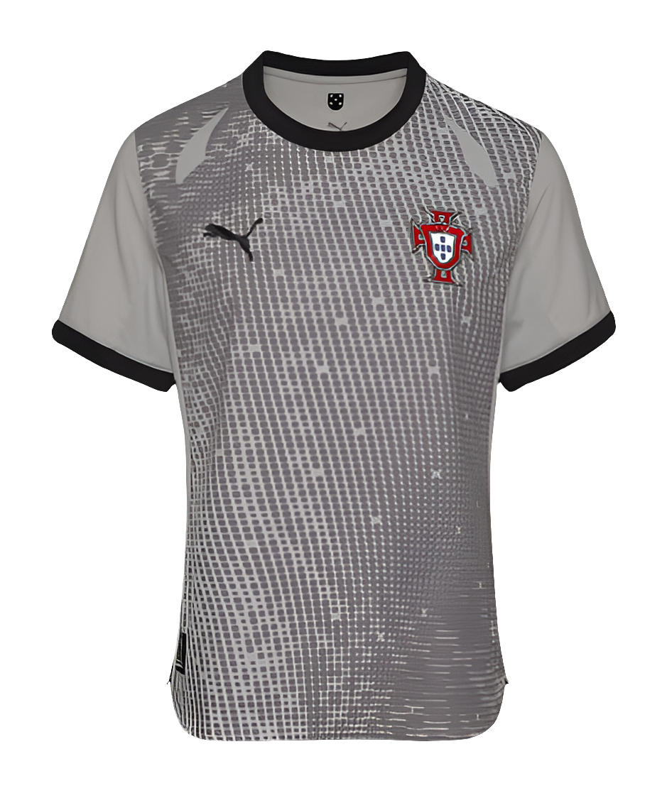 Camiseta de portero de Portugal 25/26 - Gris - Versión para aficionados 