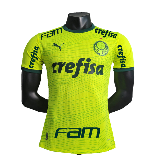 Tercera camiseta del Palmeiras 23/24 - Todos los patrocinadores - Versión para el jugador