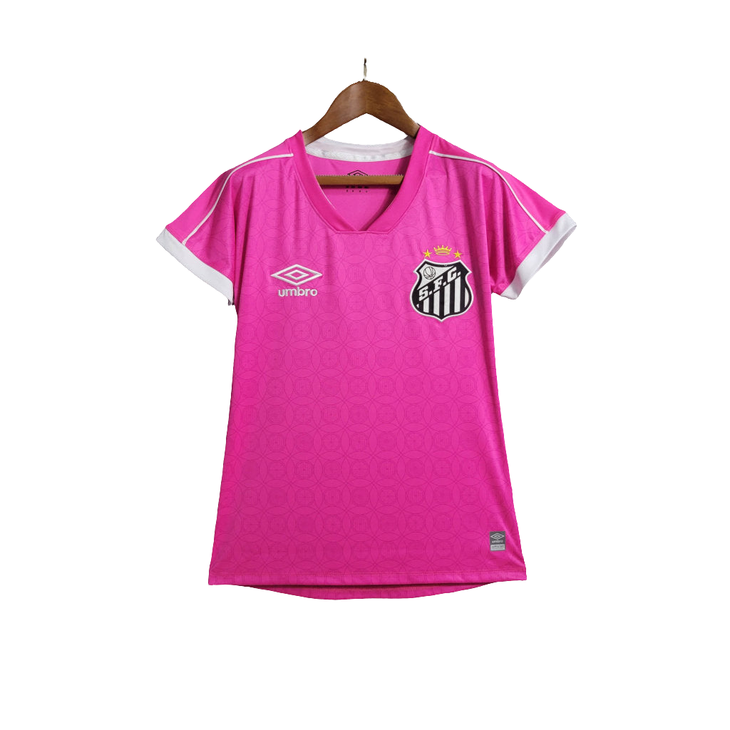 Camiseta Santos 23/24 Edición Octubre Rosa - Mujer