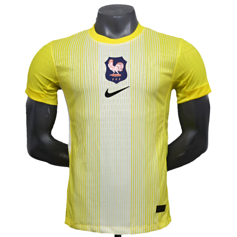 Camiseta de portero de Francia 25/26 - Amarilla - Versión de jugador