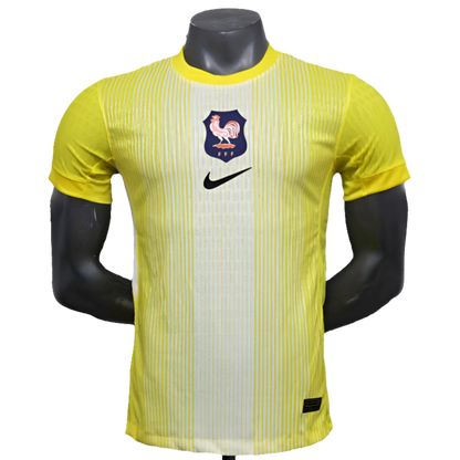 Camiseta de portero de Francia 25/26 - Amarilla - Versión de jugador