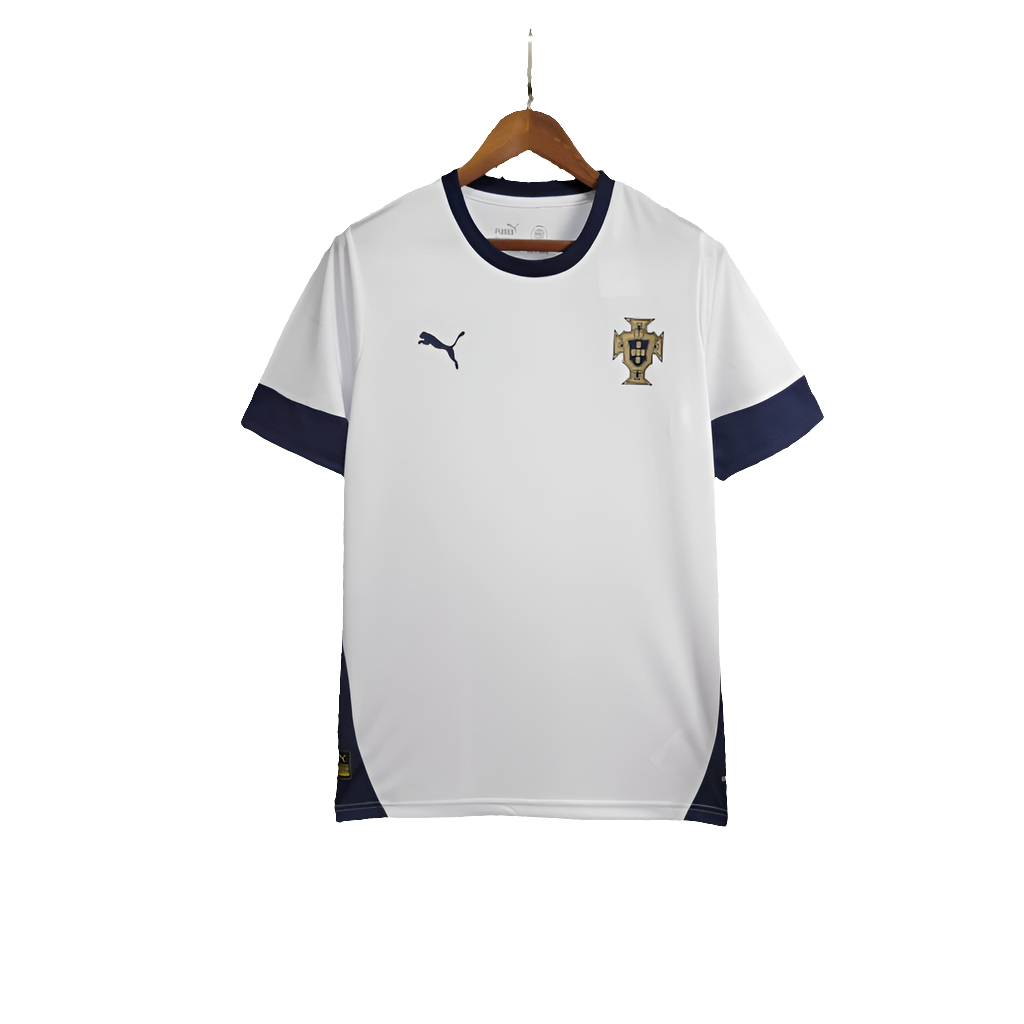 Camiseta de entrenamiento de Portugal 25/26 - Blanca - Versión para aficionados 