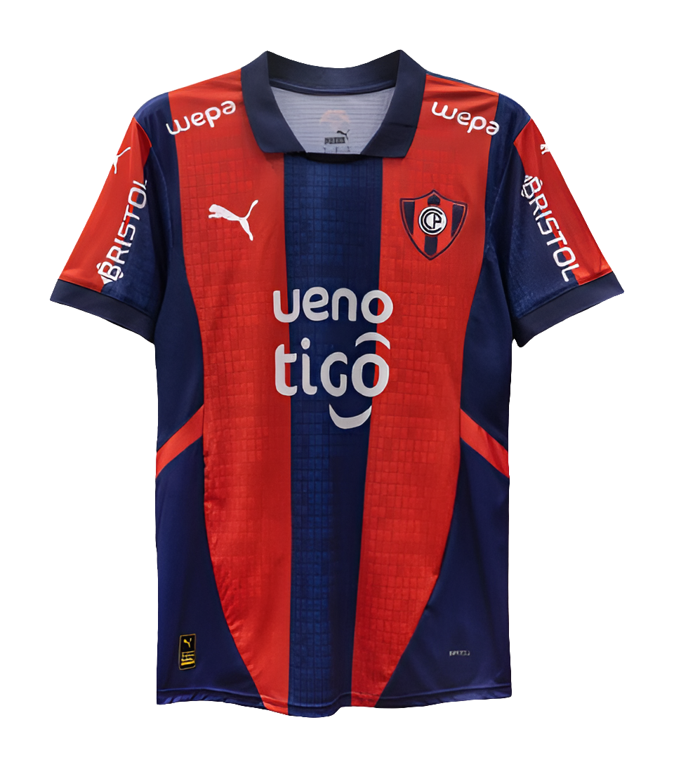 Camiseta local del Cerro Porteño 25/26 (versión para aficionados)