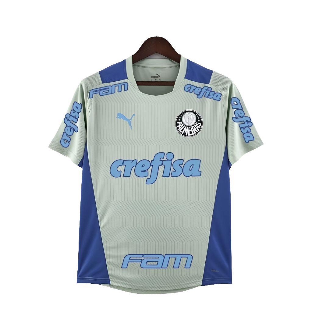 Camiseta prepartido del Palmeiras 22/23 - Todos los patrocinadores - Versión fan