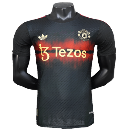 Camiseta de entrenamiento del Manchester United 25/26 - Negra - Versión de jugador
