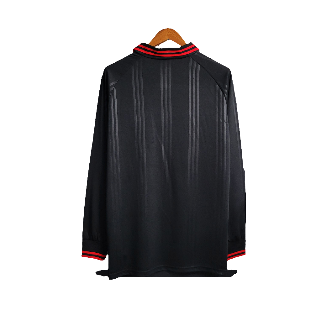 Camiseta Flamengo 19/20 Edición Especial - Negra - Manga Larga Versión Retro