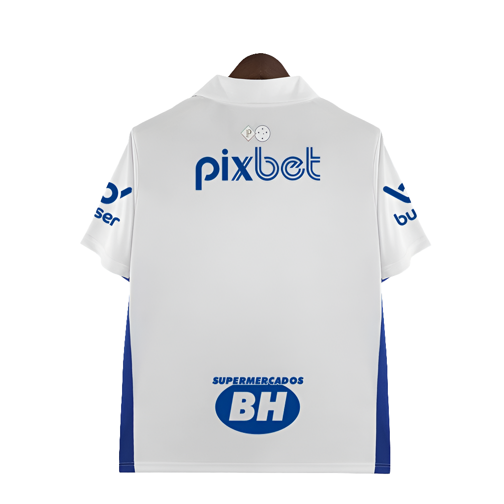Camiseta visitante del Cruzeiro 22/23 II - Todos los patrocinadores - Versión para aficionados