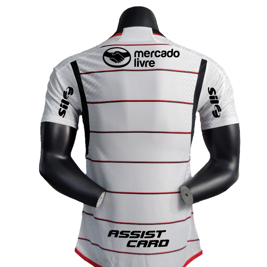 Camiseta visitante del Flamengo 23/24 II - Todos los patrocinadores - Versión para jugador
