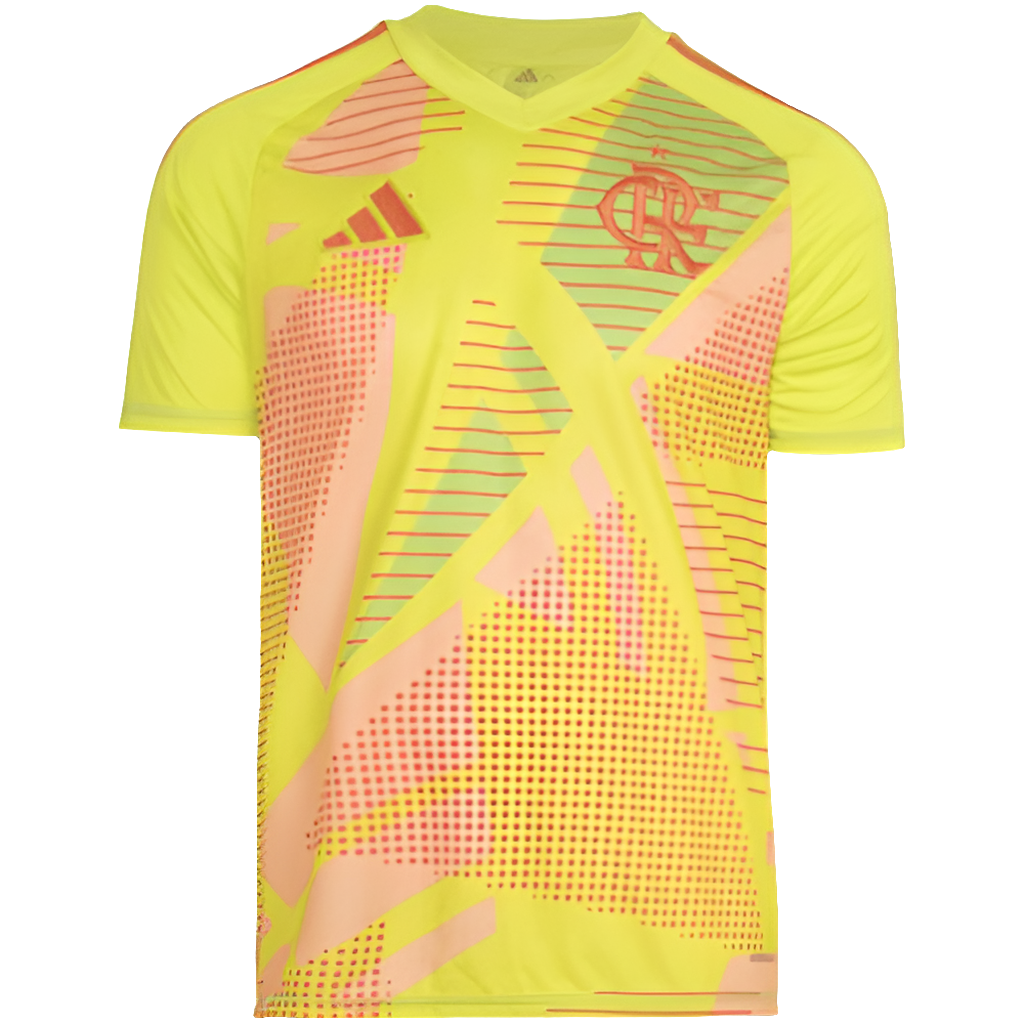 Camiseta de portero Flamengo 25/26 - Amarilla - Versión para aficionados