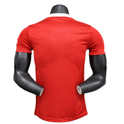 Camiseta prepartido del Arsenal 25/26 - Roja - Versión jugador