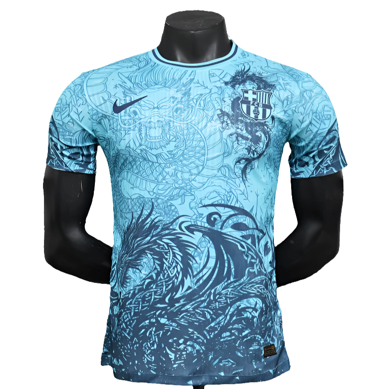 Camiseta Edición Especial del Barcelona 25/26 - Azul Claro - Versión Jugador