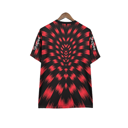 Camiseta prepartido del Flamengo 25/26 - Todos los patrocinadores - Versión para aficionados