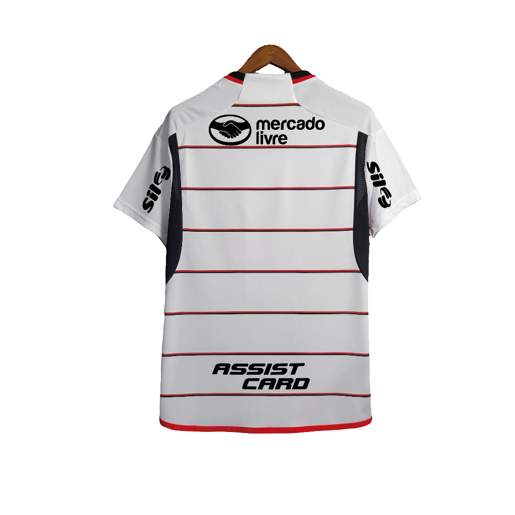 Camiseta visitante del Flamengo 23/24 II - Todos los patrocinadores - Versión para aficionados