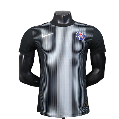 Camiseta de portero del Paris Saint-Germain (PSG) 25/26 - Negra - Versión de jugador