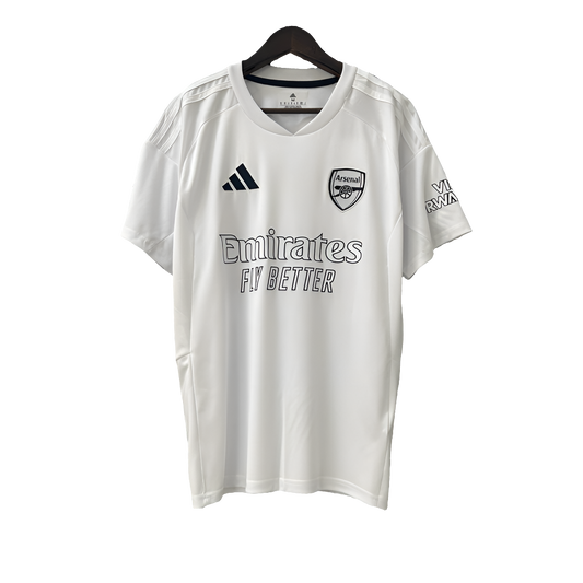 Camiseta Edición Especial del Arsenal 25/26 - Blanca - Versión para aficionados