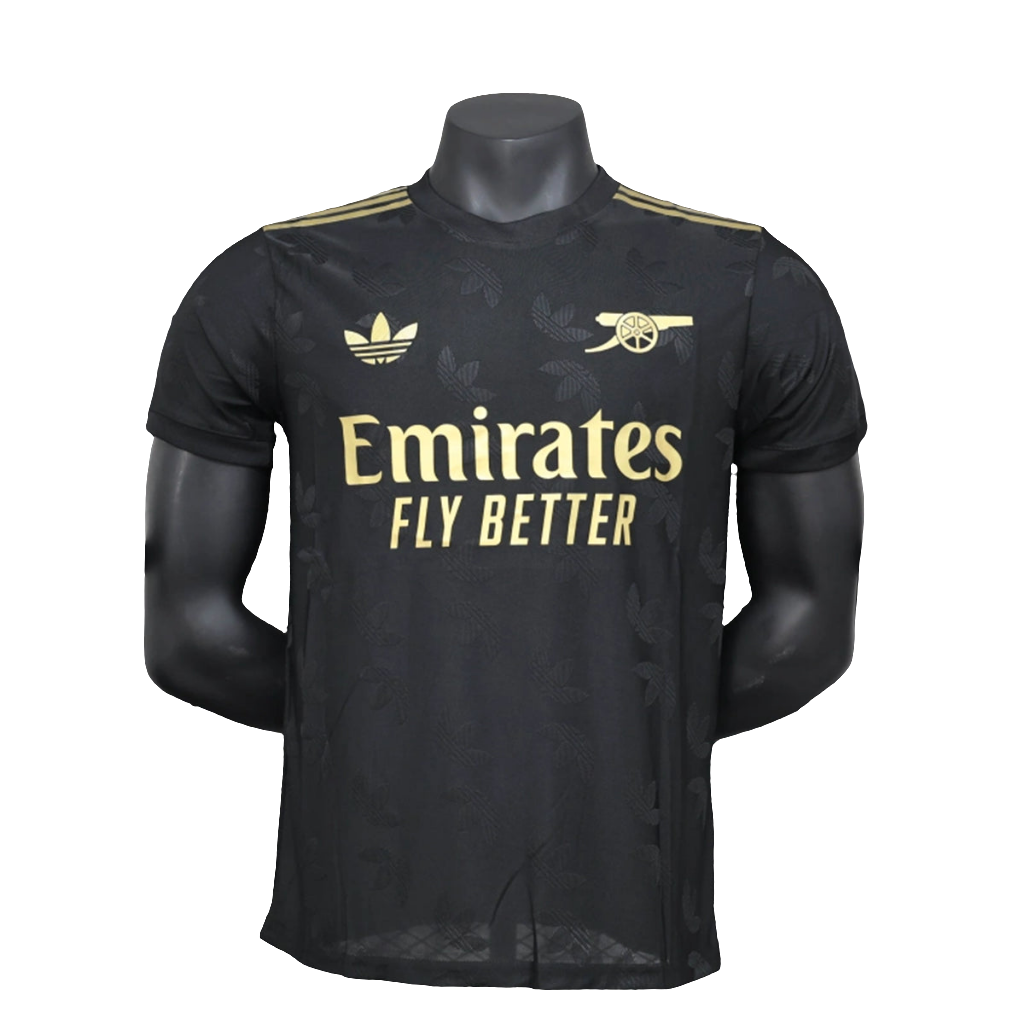 Camiseta Edición Especial del Arsenal 25/26 - Negra - Versión Jugador