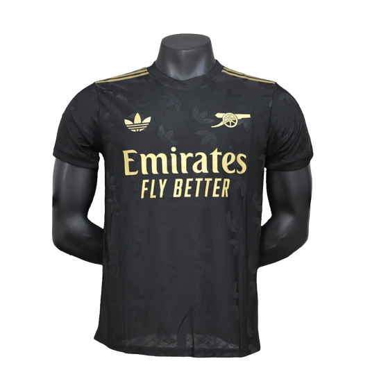 Camiseta Edición Especial del Arsenal 25/26 - Negra - Versión Jugador