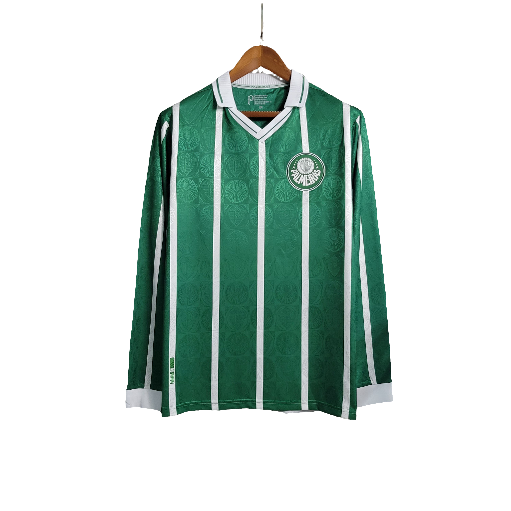 Camiseta local del Palmeiras 1993 I - Versión retro de manga larga