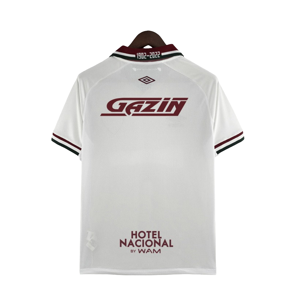 Camiseta de visitante del Fluminense 22/23 II - Todos los patrocinadores - Versión para aficionados