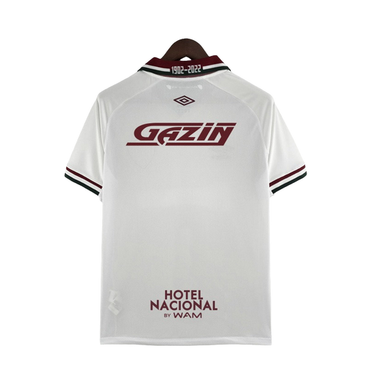 Camiseta de visitante del Fluminense 22/23 II - Todos los patrocinadores - Versión para aficionados