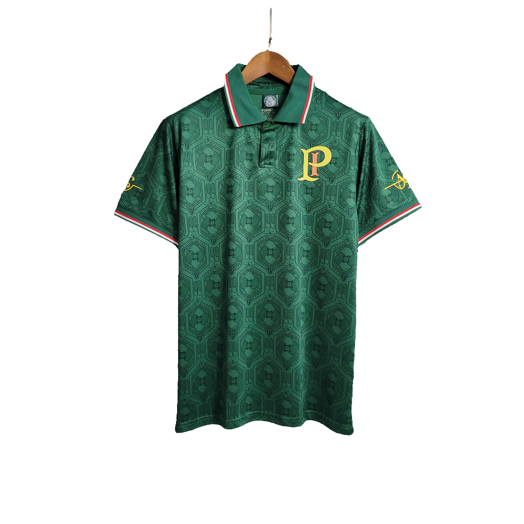 Camiseta Palmeiras 22/23 Polo Edition - Verde - Versión Fan