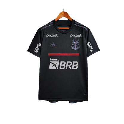 Tercera camiseta del Flamengo 23/24 - Todos los patrocinadores - Versión para aficionados