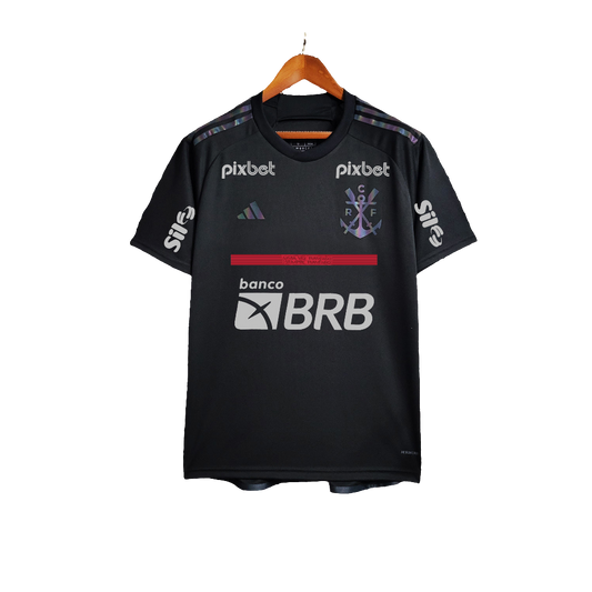 Tercera camiseta del Flamengo 23/24 - Todos los patrocinadores - Versión para aficionados