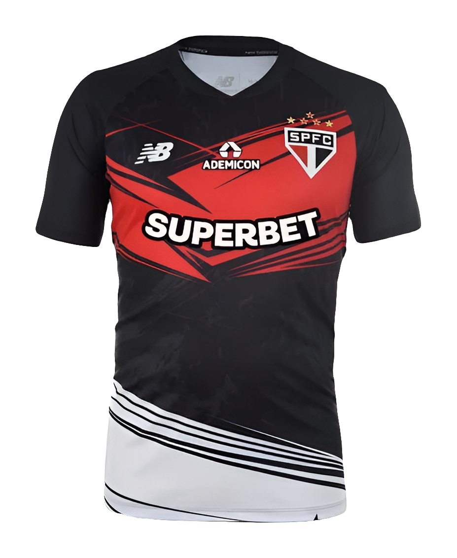Camiseta de portero del Sao Paulo 25/26 - Negra - Versión para aficionados