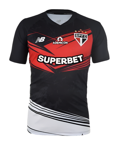 Camiseta de portero del Sao Paulo 25/26 - Negra - Versión para aficionados