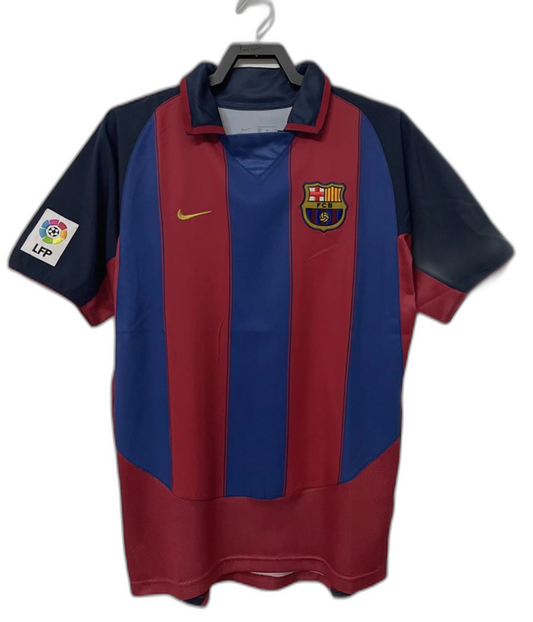 Camiseta local del Barcelona 03/04 - Versión retro