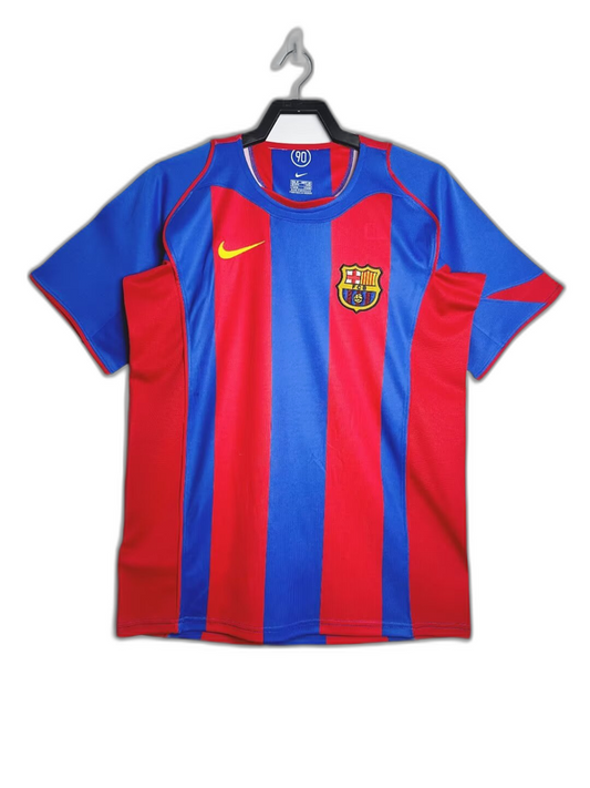 Camiseta local del Barcelona 04/05 - Versión retro