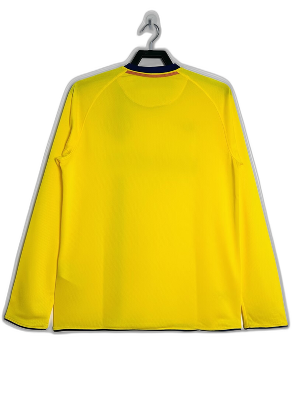 Camiseta de visitante del Barcelona 08/09 II - Versión retro de manga larga