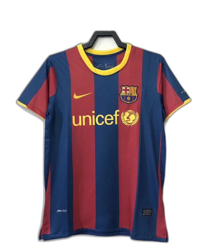 Camiseta local del Barcelona 10/11 - Versión retro
