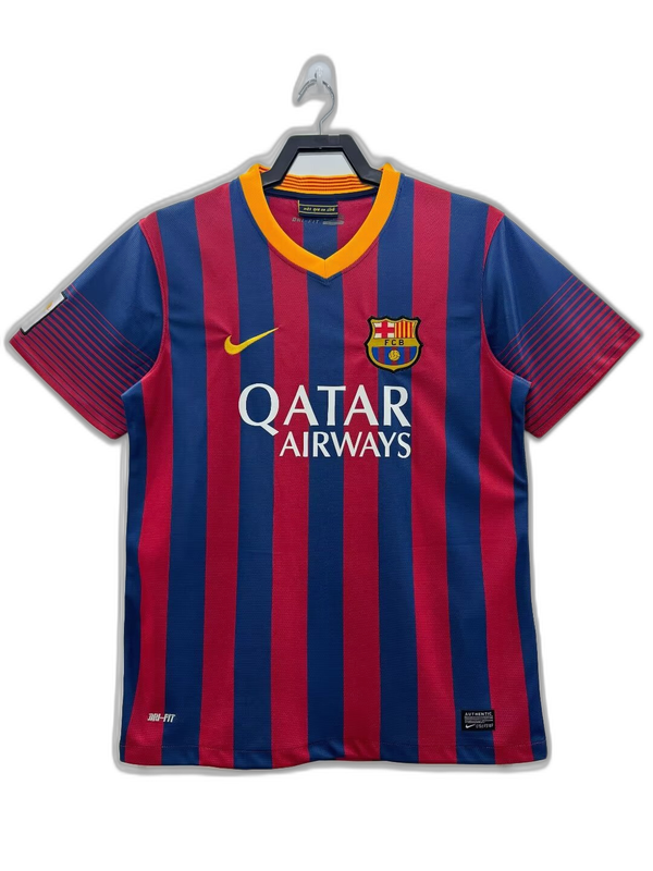 Camiseta local del Barcelona 13/14 - Versión retro