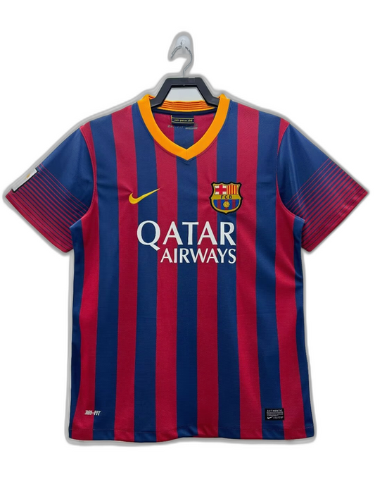 Camiseta local del Barcelona 13/14 - Versión retro