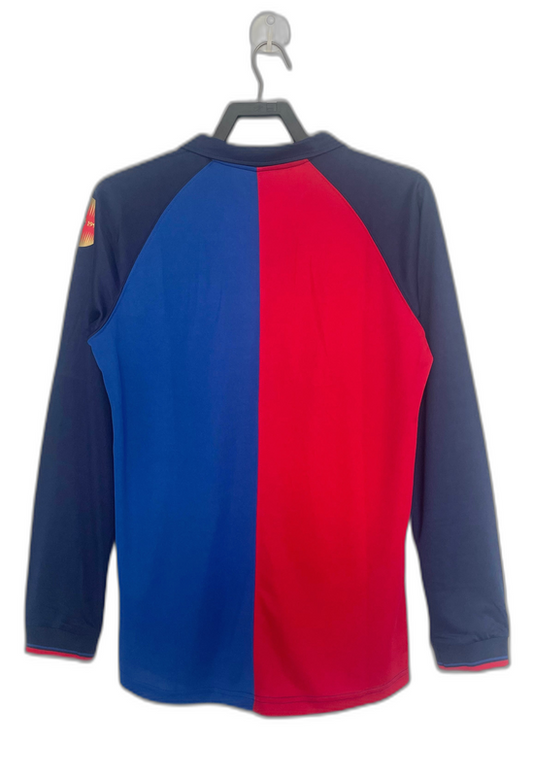 Camiseta local del Barcelona 98/99 I - Versión retro de manga larga