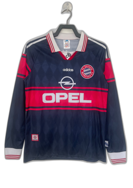 Camiseta local del Bayern Múnich 97/99 - Versión retro de manga larga