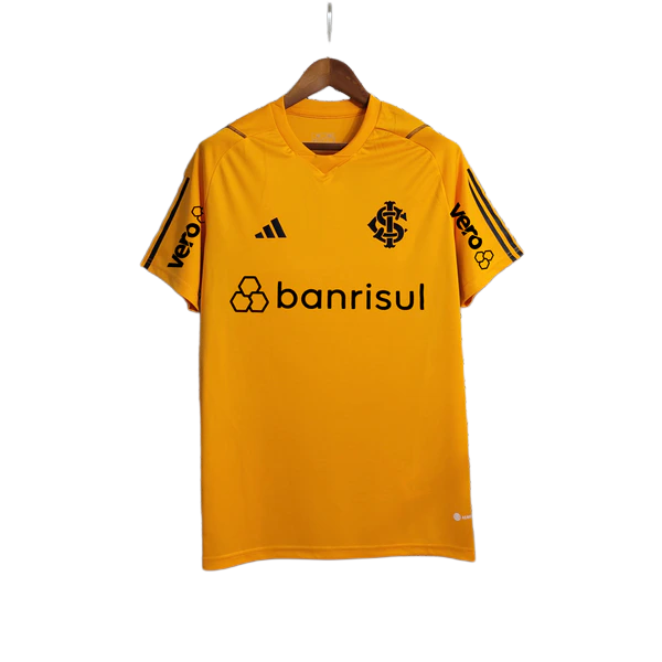 Camiseta de entrenamiento del Internacional 23/24 - Naranja - Todos los patrocinadores - Versión para aficionados