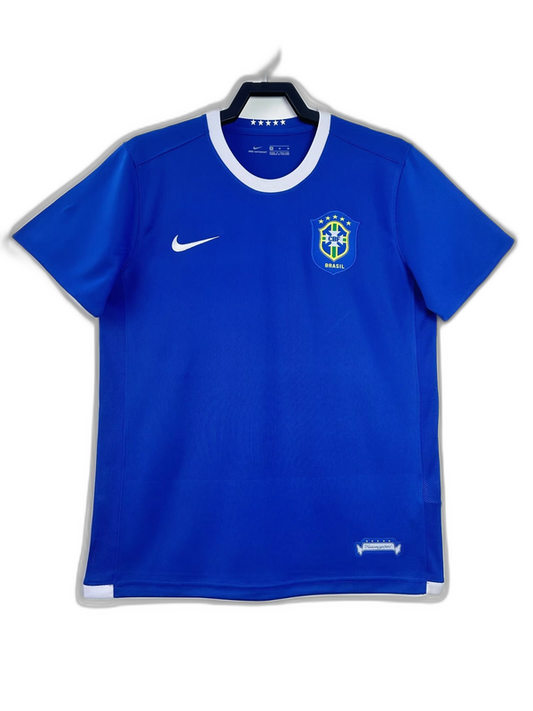 Camiseta de visitante de Brasil 2006 II - Versión retro 