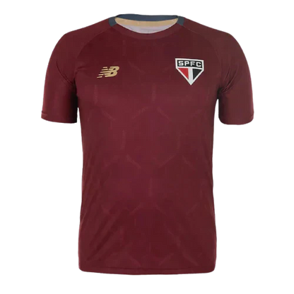 Camiseta de entrenamiento del Sao Paulo 25/26 - Borgoña - Versión para aficionados