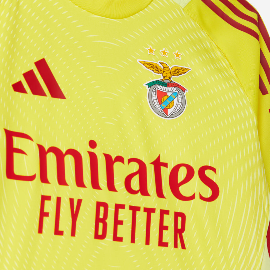 Camiseta de portero amarilla del Benfica 2025/26 - ¡ÚLTIMAS UNIDADES! 🔥🦅 