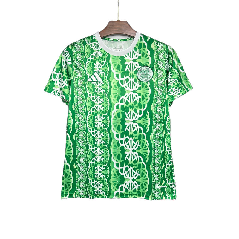 Camiseta prepartido del Celtic FC 24/25 (versión para aficionados)